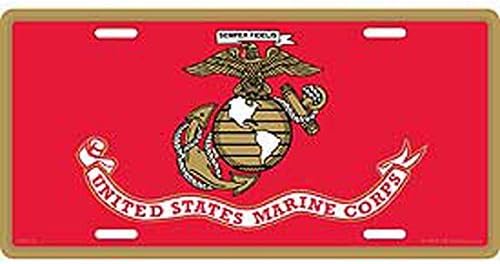 US Marine Corps Logó Rendszám