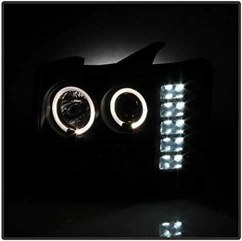 Spyder Auto GMC Sierra 1500/2500/3500, GMC Sierra Denali Fekete Halogén Projektor Lámpa