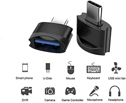 USB-C Női USB Férfi Adapter (2pack) Kompatibilis a General Mobile GM-9 Pro OTG a C-Típusú Töltőt. Használja a terjeszkedés