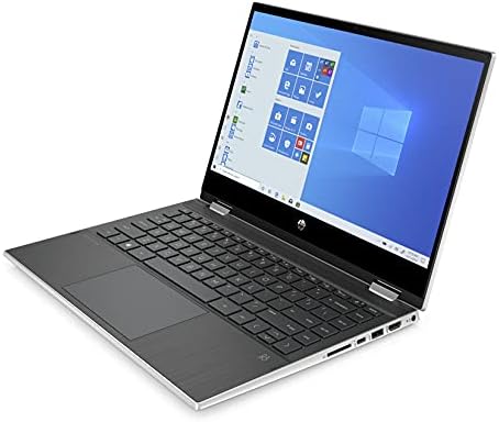 HP 2023 Pavilon x360 14 FHD IPS Érintőképernyő Prémium 2-in-1 Laptop, 11 Generációs Intel 4 magos i5-1135G7 Akár 4.2 GHz-es,