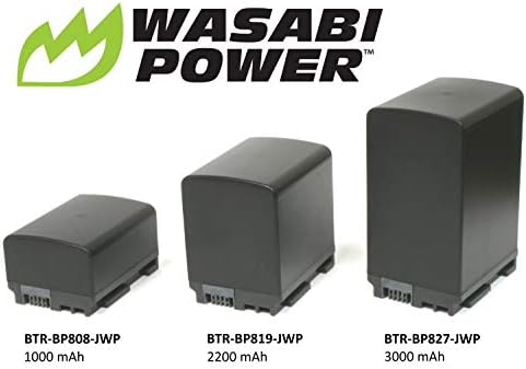 Wasabi Hatalom BP-819 Akkumulátor (2200mAh) Canon VIXIA HF G10, HF G20, HF M30, HF M300, HF M31, HF M32, HF M40, HF M400,