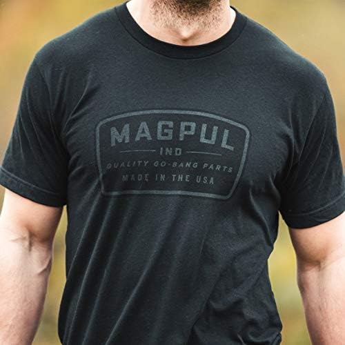 Magnum Férfi Szabványos Pamut Legénység Nyak Rövid Ujjú T-Shirt