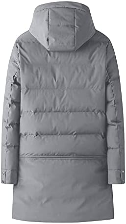 Ymosrh Mens Kabátok Téli Férfi Alkalmi Meleg Felső Blúz Megvastagodása Kabát Outwear Felső Blúz, Kabát Kabát
