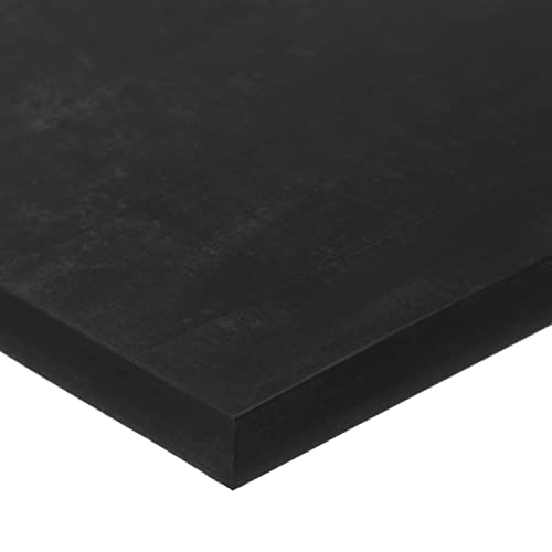 SBR Gumi Roll, Fekete, 60A, 1/16 Vastag x 36 Széles x 25 ft. Hosszú