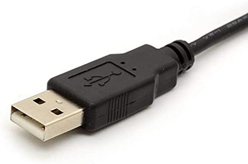 Meiyangjx Micro USB-Kábel Micro-USB 5 Tűs Férfi USB 2.0 Típusú derékszögű Férfi Adatok Fordította: töltőkábellel (Fekete/5ft)