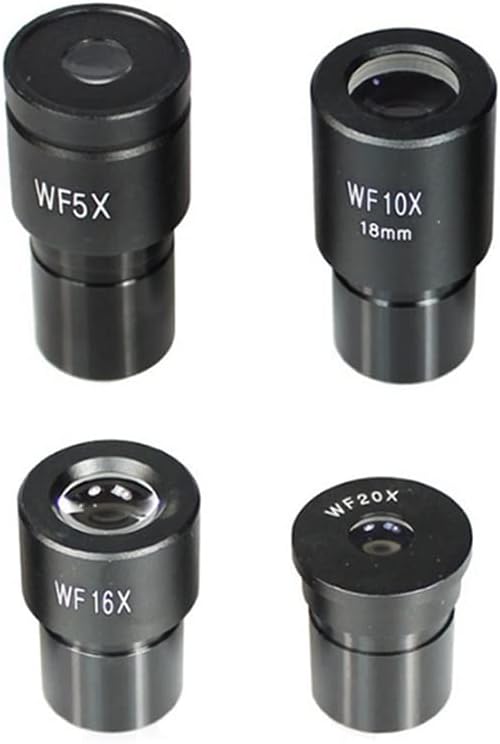 Mikroszkóp Kiegészítők Készlet Felnőttek Mikroszkóp Széles Látószögű Szemlencse WF5X WF10X WF16X WF20X WF25X Felület 23.2