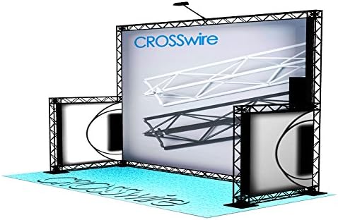 CROSSwire Mutat 10x8 kiállítás kijelző állni 10x10 Booth (2)