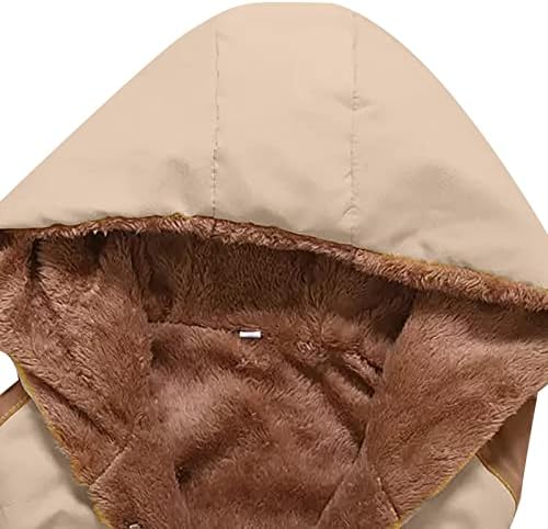 FOVIGUO Nő, Téli Kabát, Hosszú Kabátban, a Hölgyek Y2k Hosszú Ujjú Utazási Esik Kapucnis Zsebében Kabátok Komfort Komfort