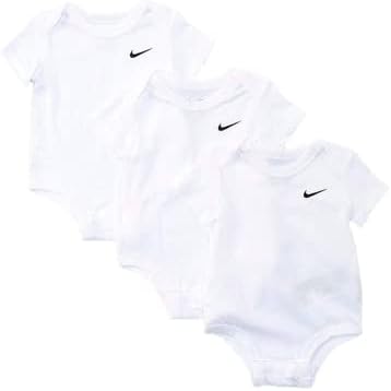 Nike Swoosh Három Részes Bébi Body Szett Újszülött, Fehér (Újszülött, Fehér)