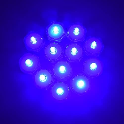 Homeford LED-es víz alatti Bázis, Lámpák, 1-1/2-Es, 12-Gróf - Piros