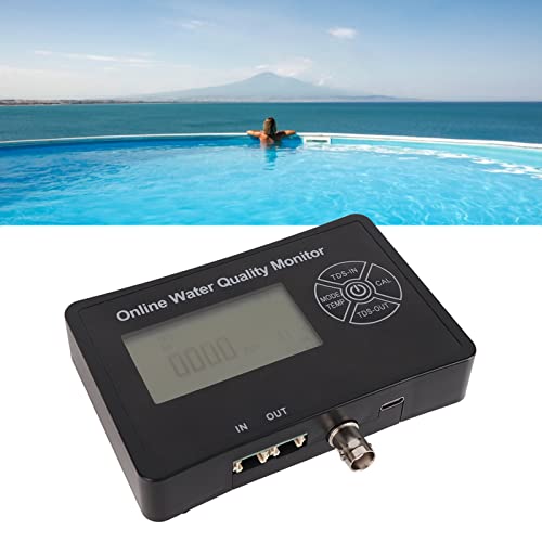 Víz Minőségű Monitor, Falra Szerelhető Gyakorlati Hőmérséklet Páratartalom Teszter ABS Alufelni Üveg Elektróda az Akvakultúra