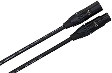 HOSA CMK025AU Szélén Mikrofon Cable Neutrik XLR3F, hogy XLR3M - (50 Láb)