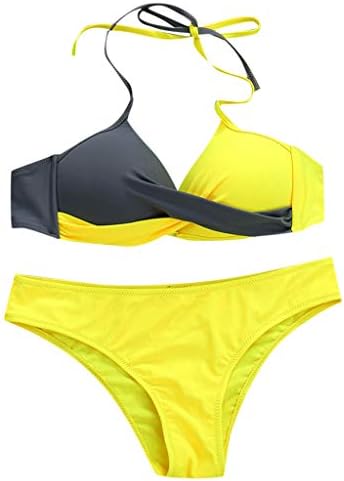 Bikini Női Bikini Forró Gyakorlat Nyomtatás fürdőruha Női Push-up Swimwears Párnázott Bikini Strandcuccot Készlet