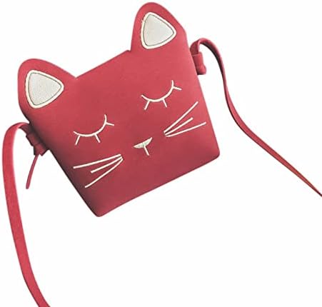 Kis Kozmetikai Táska Gyermekek Táska Aranyos Hercegnő Messenger Bag Lányok Mini Táska Macskának Baba válltáska Mobil Bőr