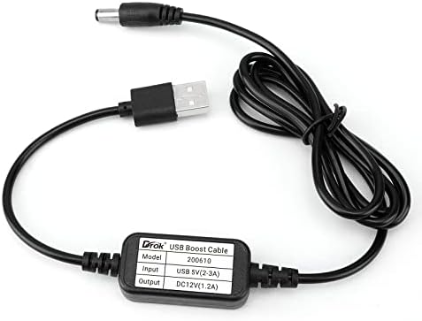 USB-12v, SZAR 5v 12v USB Boost Konverter, USB Kábel DC 5v Lépés Akár 12v, 1A Áram Szabályozó összhangban 5,5 mm-es Port 1.2