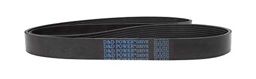 D&D PowerDrive 970K20 Poly V szíj 20 Zenekar, Gumi