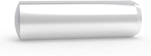 FixtureDisplays® Standard Tipli Pin - Metrikus M10 X 60 Sima Ötvözött Acél +0.006, hogy +0.011 mm Tűréssel Enyhén Olajozott