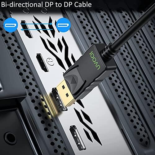 DisplayPort DisplayPort Kábel Adapter 6ft 10-es Csomag, 4K Display Port DP, hogy a DP Kábel 1.2 [4K@60Hz, 2K@165Hz, 2K@144