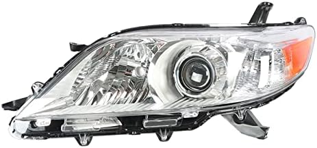 Silscvtt Fényszóró Első Fej Lámpa Csere 2011-2018 Toyota Sienna Halogén Projektor Fényszóró Bal Oldalon (Vezető Oldalon)