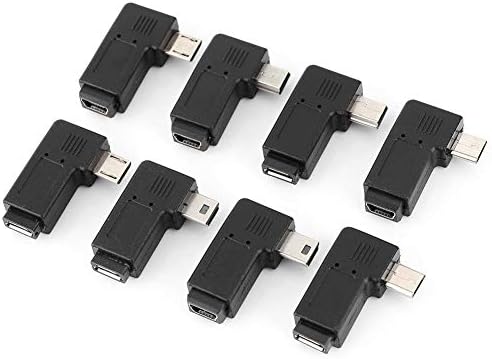 Lazmin USB Adapter Készlet, 40PCS Több USB2.0 Adapter Átalakító Csatlakozó, Kompatibilis USB1.1/1.0