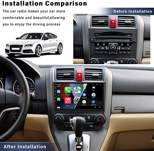 SIXWIN Android 10.0 autóhifi, a Honda CRV 2007 2008 2009 2010 2011 9 Hüvelykes érintőképernyő autórádió Audio, Bluetooth,