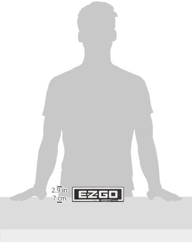 EZGO 71037G01 EZGO/A Textron Társaság (Fényes Ezüst Kivitelben)
