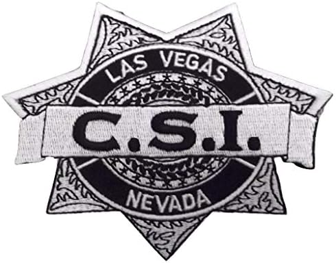 Helyszín Vizsgálat CSI Las Vegas Jelvény Hímzett Javítás