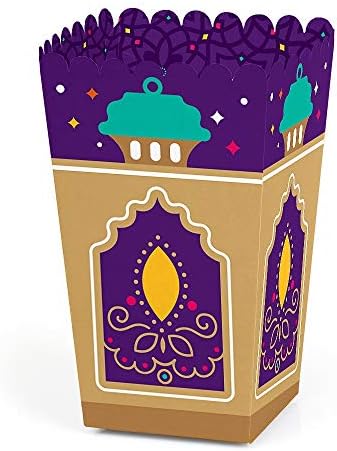 Nagy Dot a Boldogság Boldog Diwali - a Fények Fesztiválja Fél Javára Popcorn Kezelni Doboz - 12