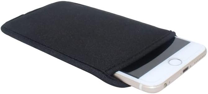 Fekete Univerzális Neoprén Sokk Elnyelő Bizonyíték Tok Sleeve tok iPhone 14 Plusz 14 13 Pro Max Samsung Galaxy Note20 Ultra
