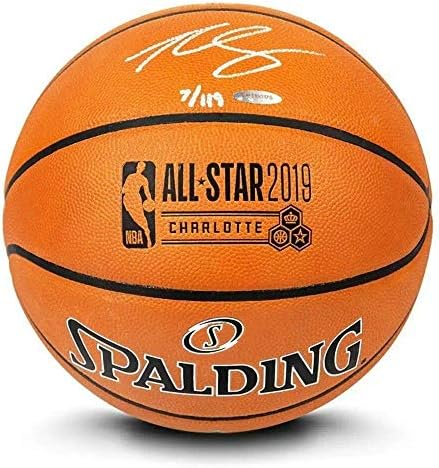 Ben Simmons Aláírt Dedikált Kosárlabda, Spalding 2019 All-Star 76ers /119 uda vagy - Dedikált Kosárlabda