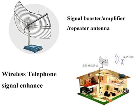 signalplus Szabadtéri 868MHz GSM CDMA parabolikus Rács Mobil Antenna 5G-Távoli Jel Vevő 806~960MHz GSM Átjátszó Jel Erősítő