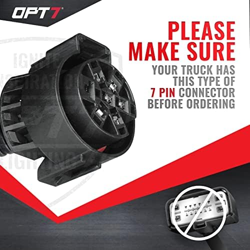 OPT7 7 4 Pin-Hátsó Pótkocsi Fény Csatlakozó Adapter Kiterjesztés - 4 FT